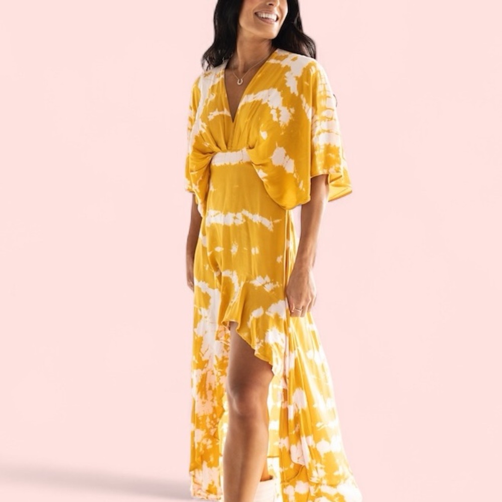 YFB Young Fabulous & Broke Tie Dye Thea Dress